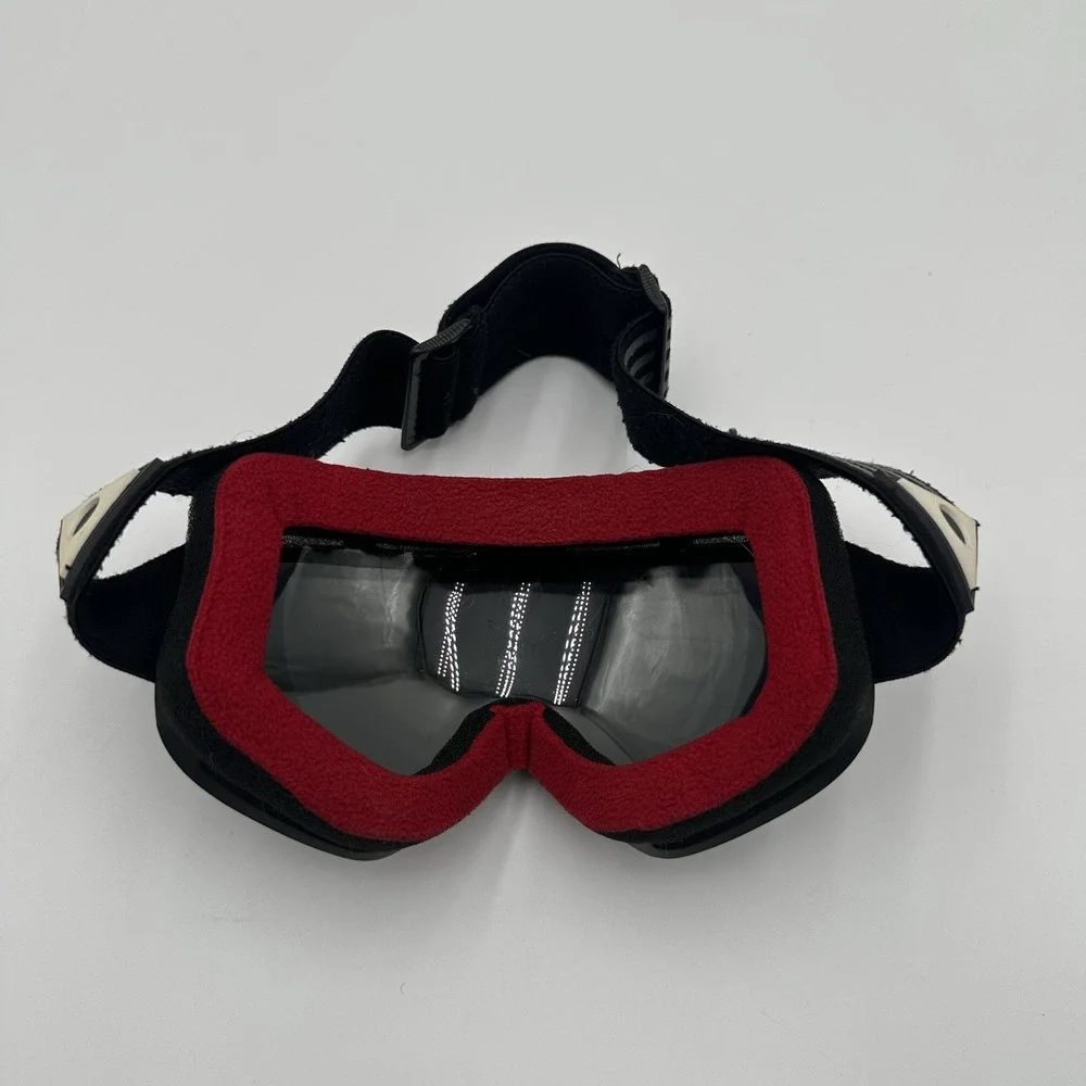 Ashbury Snowboard Ski Goggles Black Triangle Dark Smoke Lens Black Gray